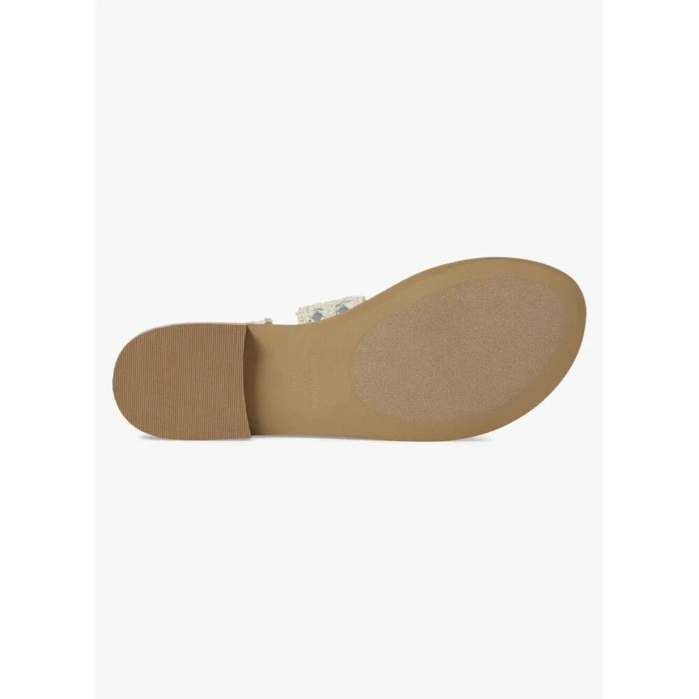 FREE‎ PEOPLE Women’s Mantra Mirror Sandals / Natural Size US 8 /EU38.5 New